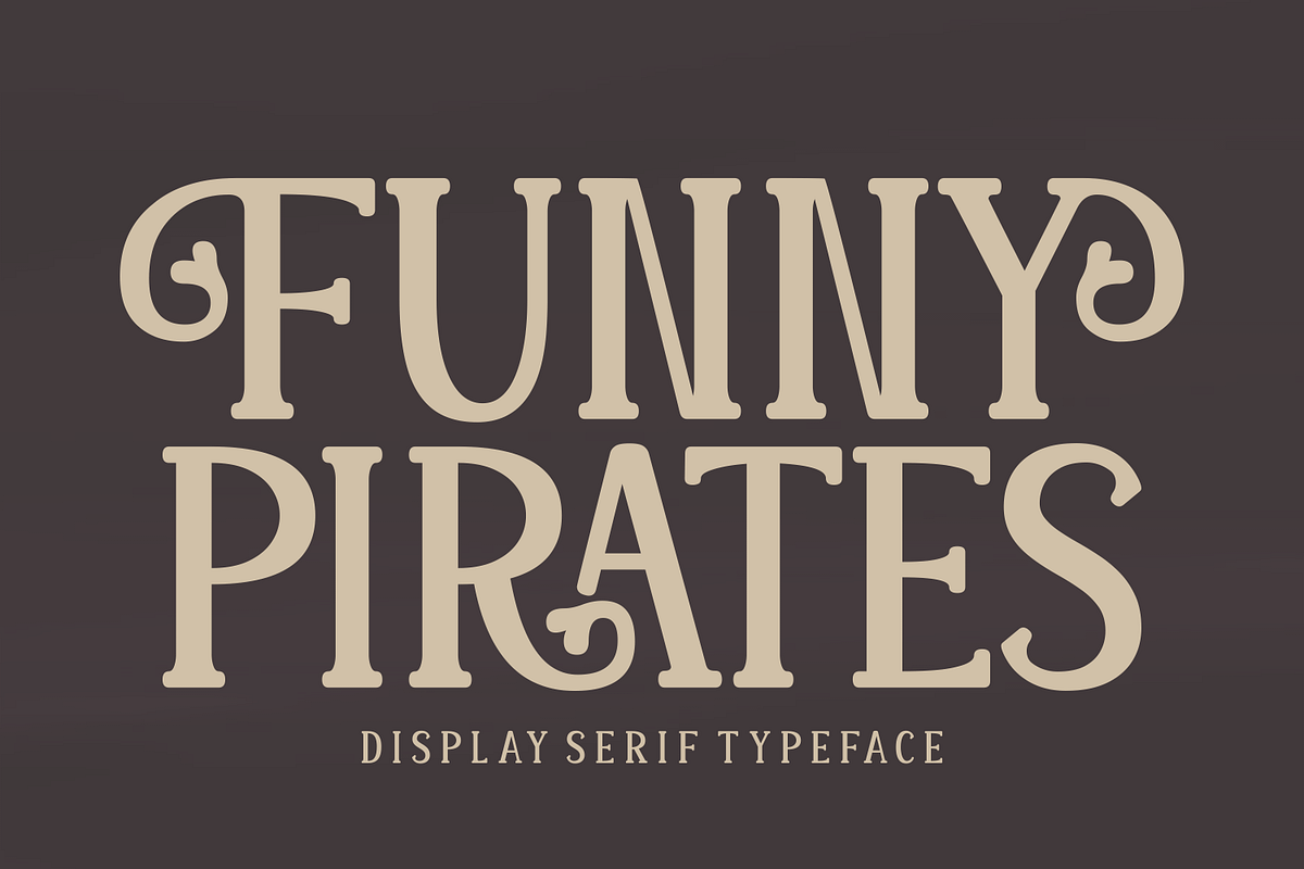 Funny Pirates Font Free Download by Byteblossom Medium