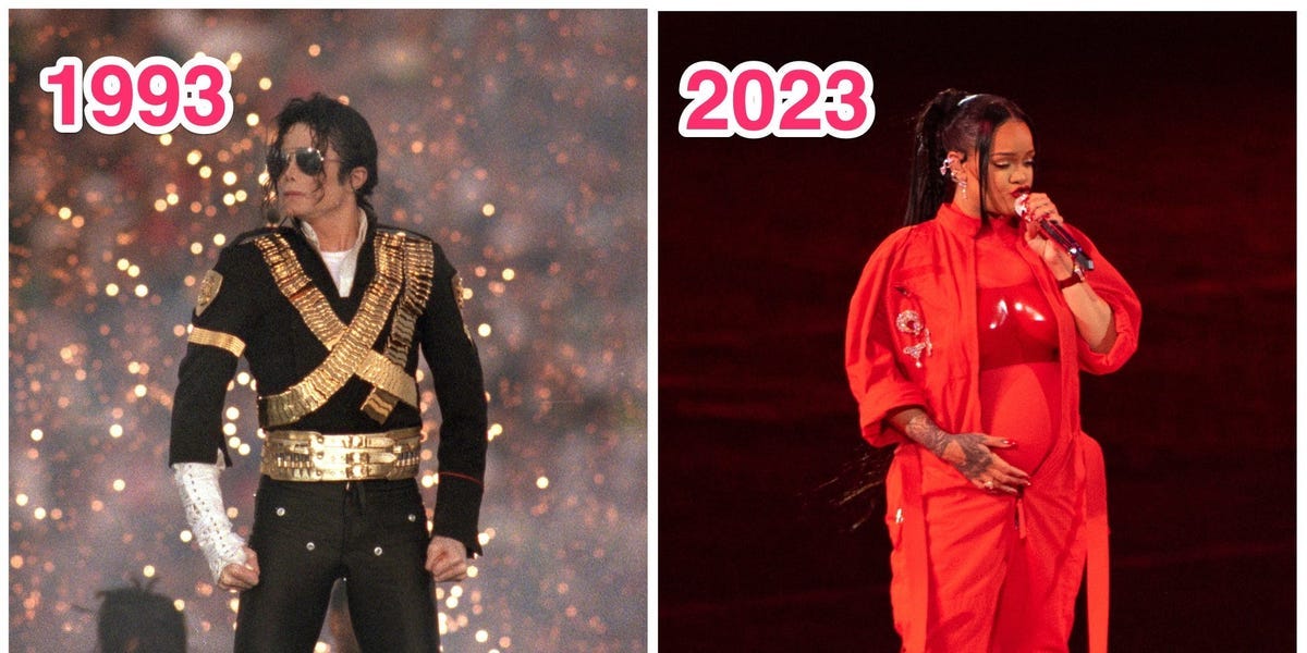 The Best Super Bowl Halftime Performer Outfits Through the Years | by