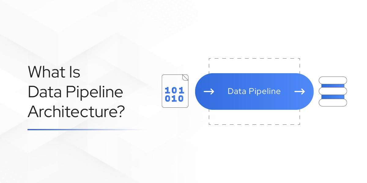 What Is Data Pipeline Architecture? | by Cameron Langley | RightData ...