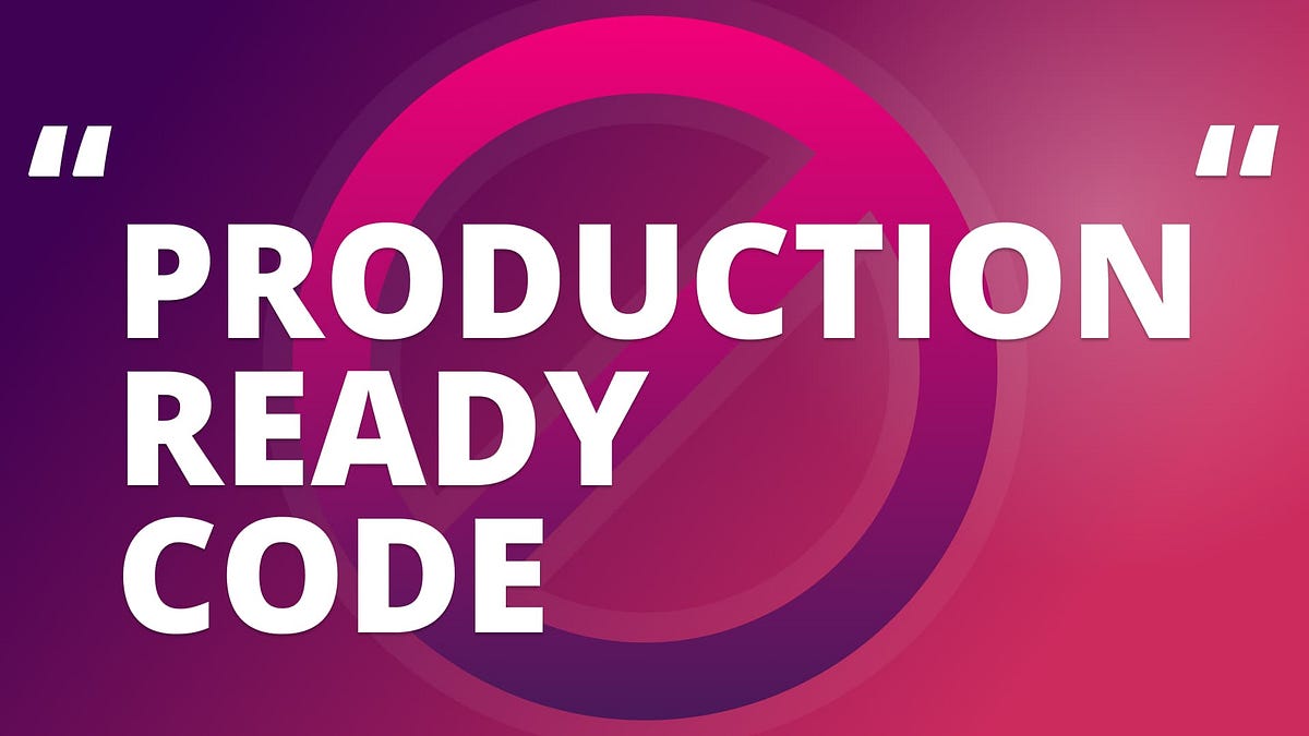 Writing Production-Ready Code in Node.js | by Virag Jain | Medium