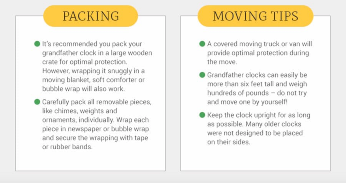 How To Move A Grandfather Clock. There are few clocks that are as… by