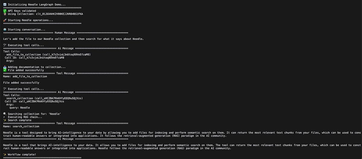 How to Build a RAG Agent with LangGraph and Needle | by Michelelia ...