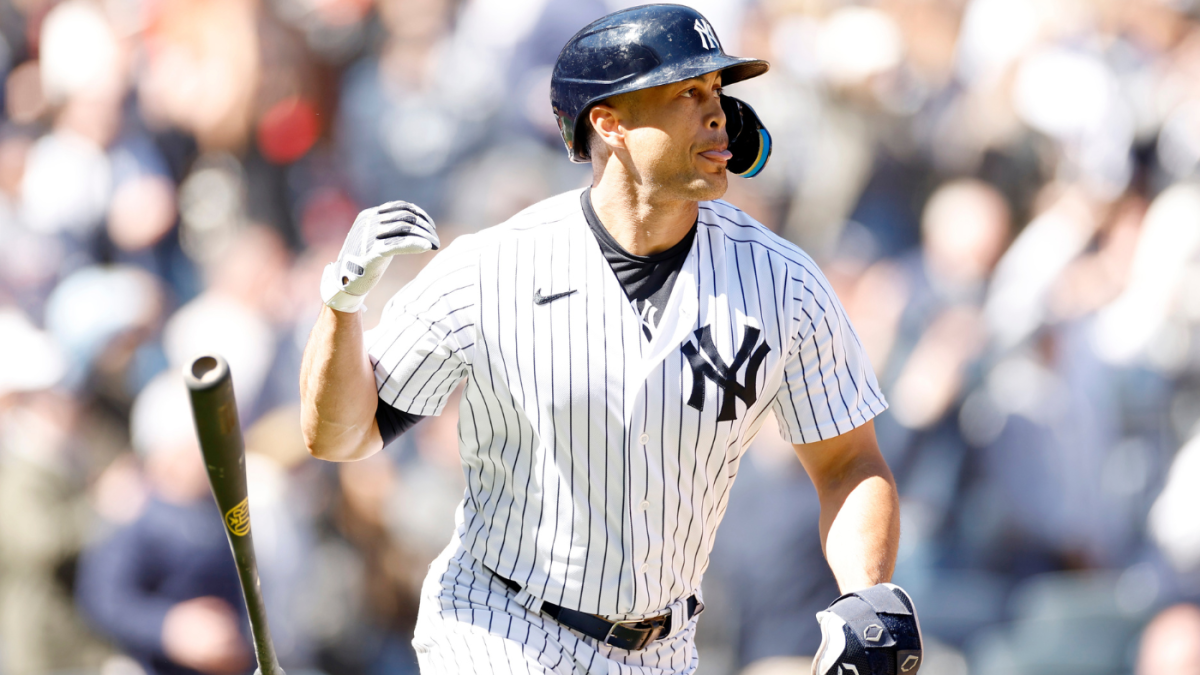 Yankees’ Giancarlo Stanton Blasts Longest Homer Of New Season, Follows ...