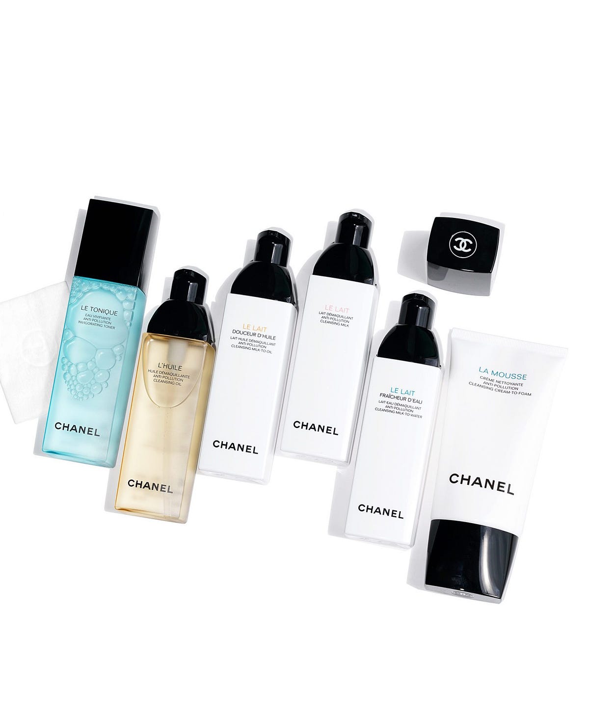 Chanel L'Huile Anti-Pollution Cleansing Oil and Le Lait Anti