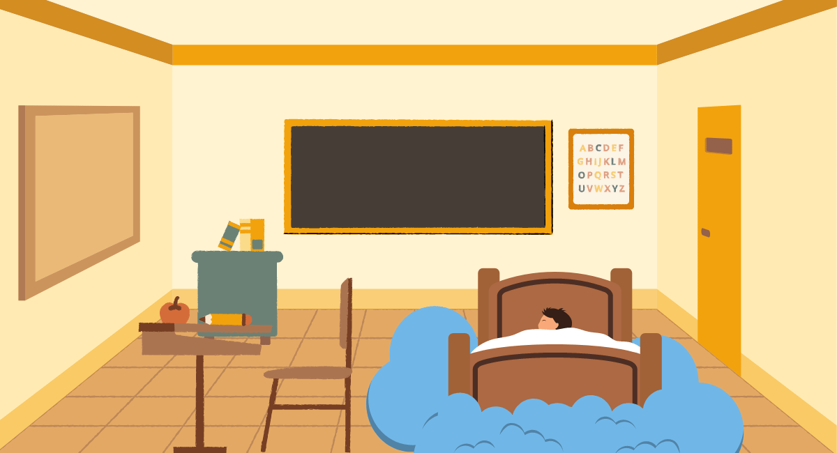 Wat te doen als je kind droomt in de klas? De oorzaken, oplossingen en hoe je het voorkomt