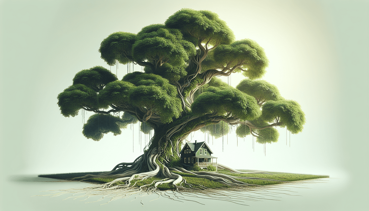 How Do You Know If A Tree Is Too Close To Your House? by Darren dyer