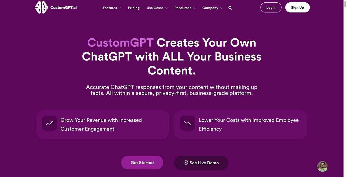 Your Own CustomGPT — Custom ChatGPT-Style Chatbot | by Rooster93 | Sep ...