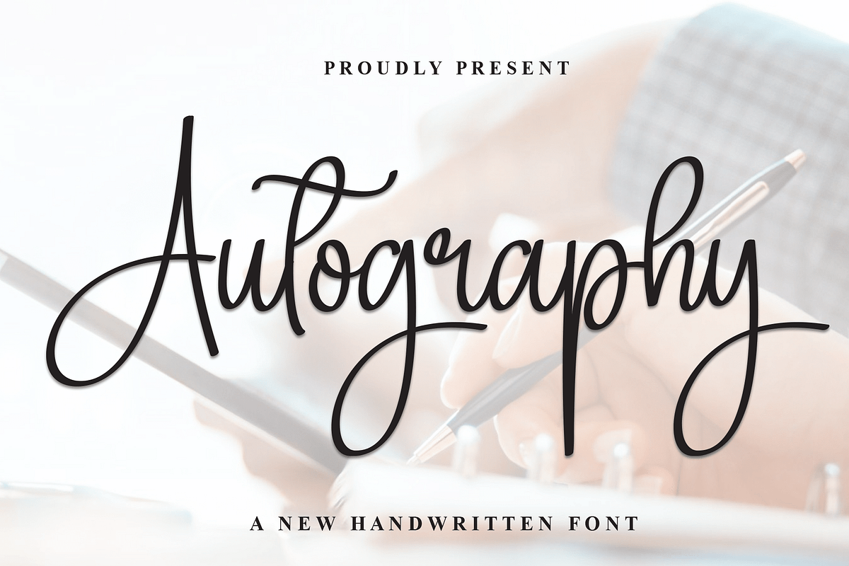 Autography Font Free | by Chloe Anne | Jun, 2024 | Medium