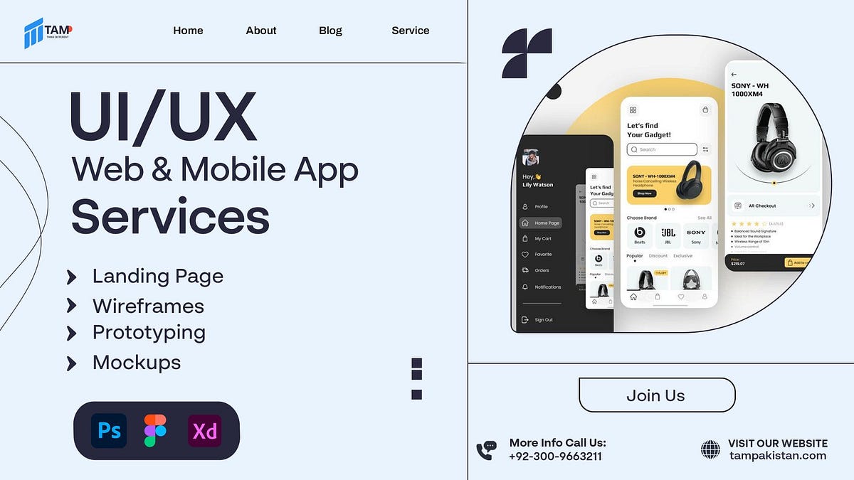 UI UX DESIGN SERVICES: NAVIGATING GLOBAL ONLINE LANDSCAPES | by TAM ...