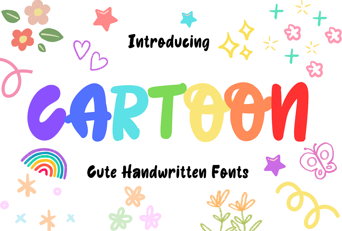 Cartoon Font (Script Fonts) | by Quantumquincy | May, 2024 | Medium