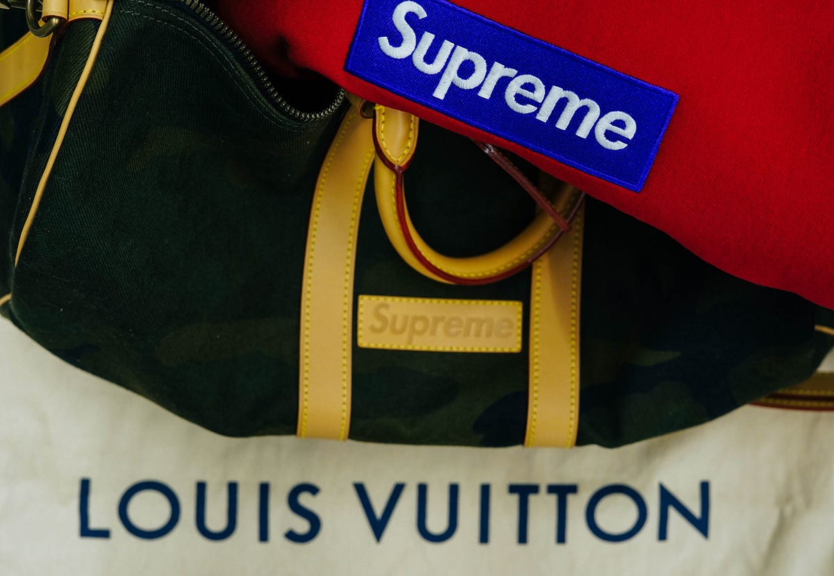 NEW!!!! Louis Vuitton x Supreme Keepall Bandouliere 45 Monogram Camo