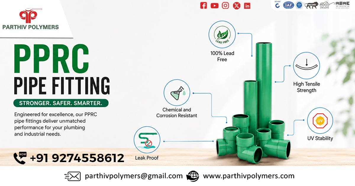PPR Pipe Fittings Supplier in Kerala