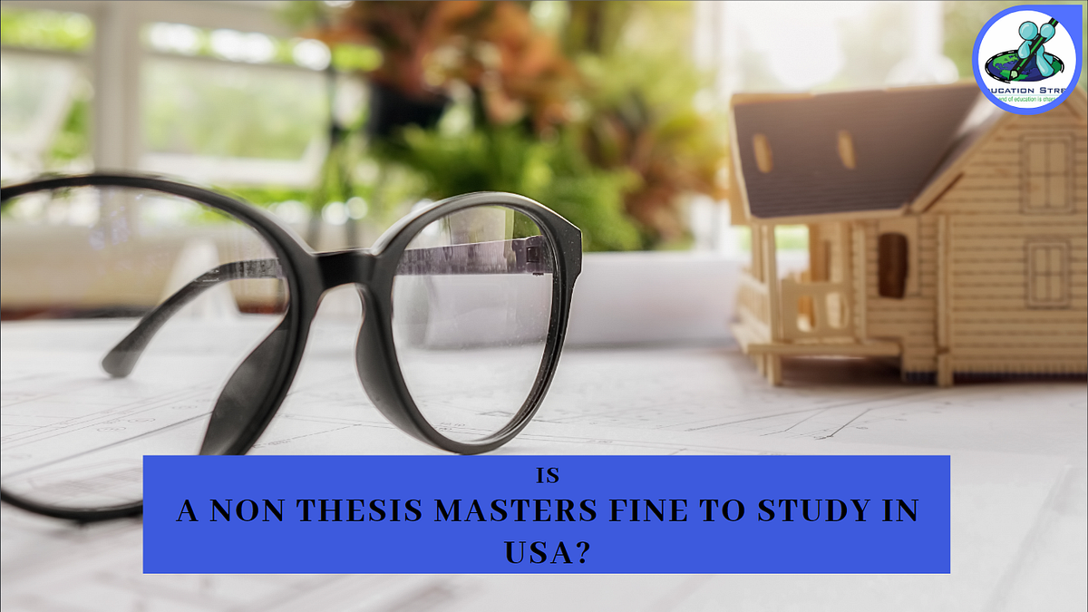non thesis masters online