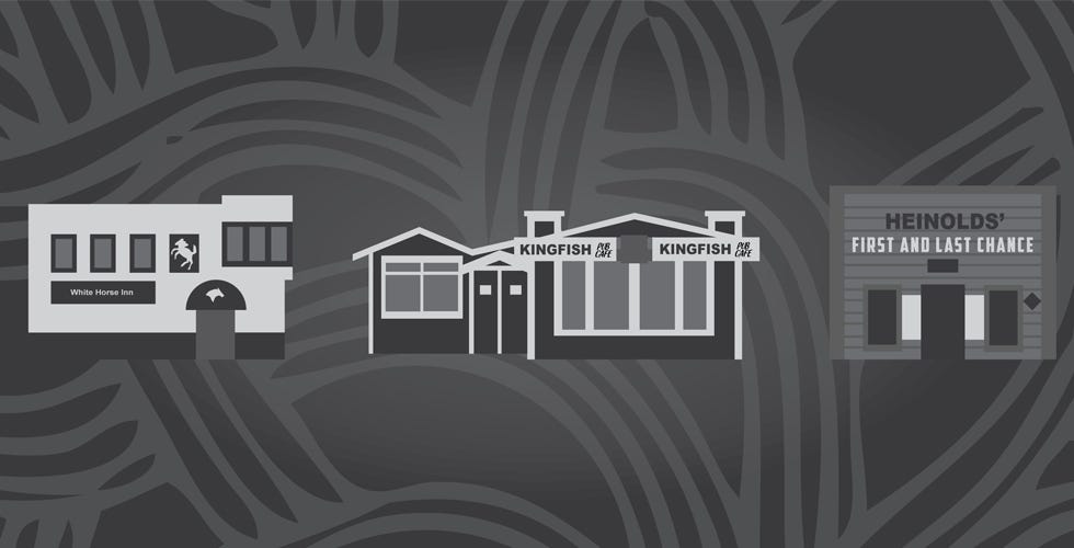 Oakland’s Historic Bars Illustrated — The Bold Italic — San Francisco