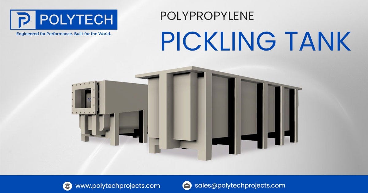 Polypropylene Pickling Tank in Nigeria