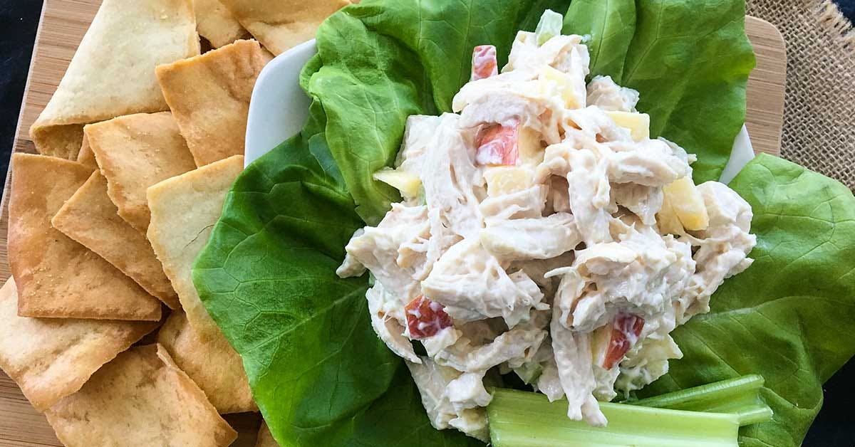 4Ingredient Fuji Apple Chicken Salad by Cait Robertson Avatar
