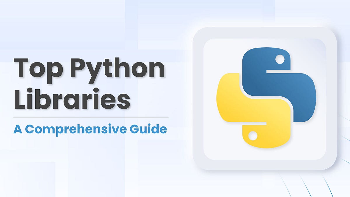 7 Python Libraries to learn in 2025 | by Willow Tech | Sep, 2025 | Medium