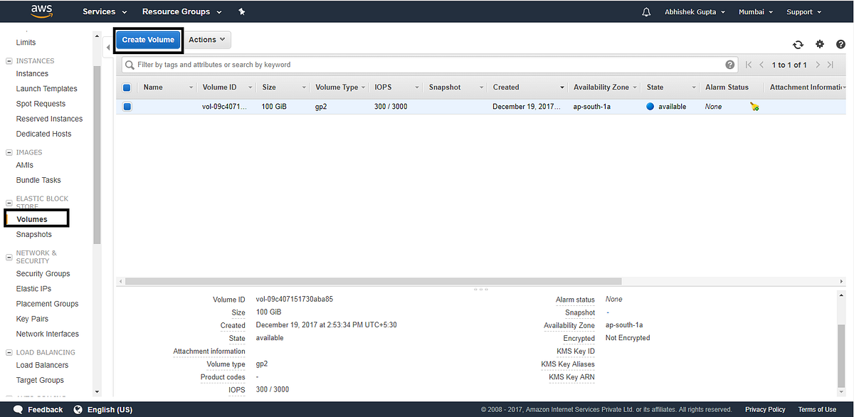 What is AWS Elastic Block Store?. Elastic Block Storage (EBS) From the