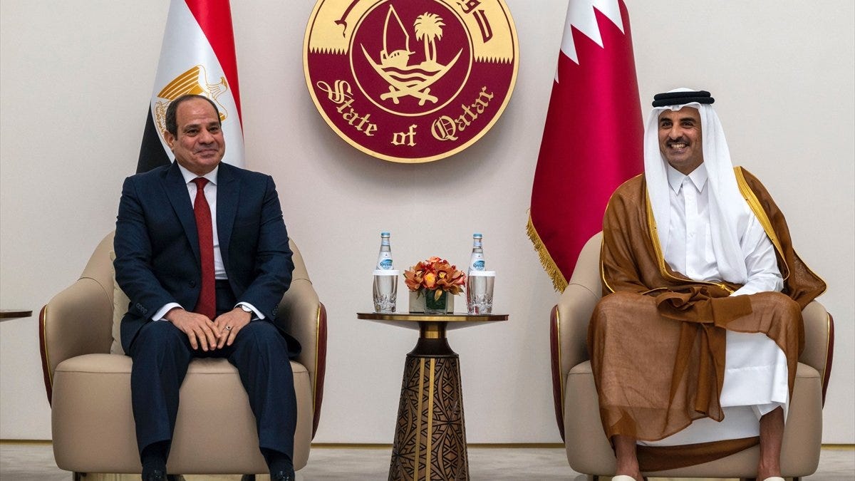 Sisi’den Katar’a 8 yıl sonra ilk ziyaret