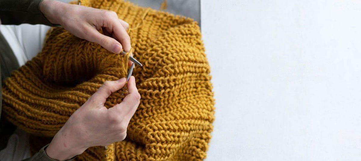 Want to Knit Faster? Try Lever Knitting by The Mindful Collection