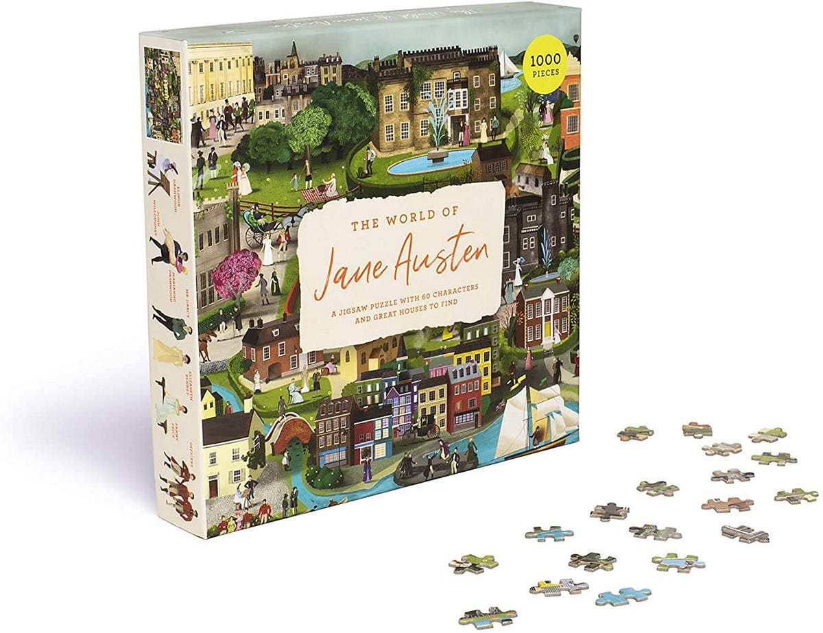 The World of Jane Austen puzzle 1000 Piece | by Jasoncurious | Medium