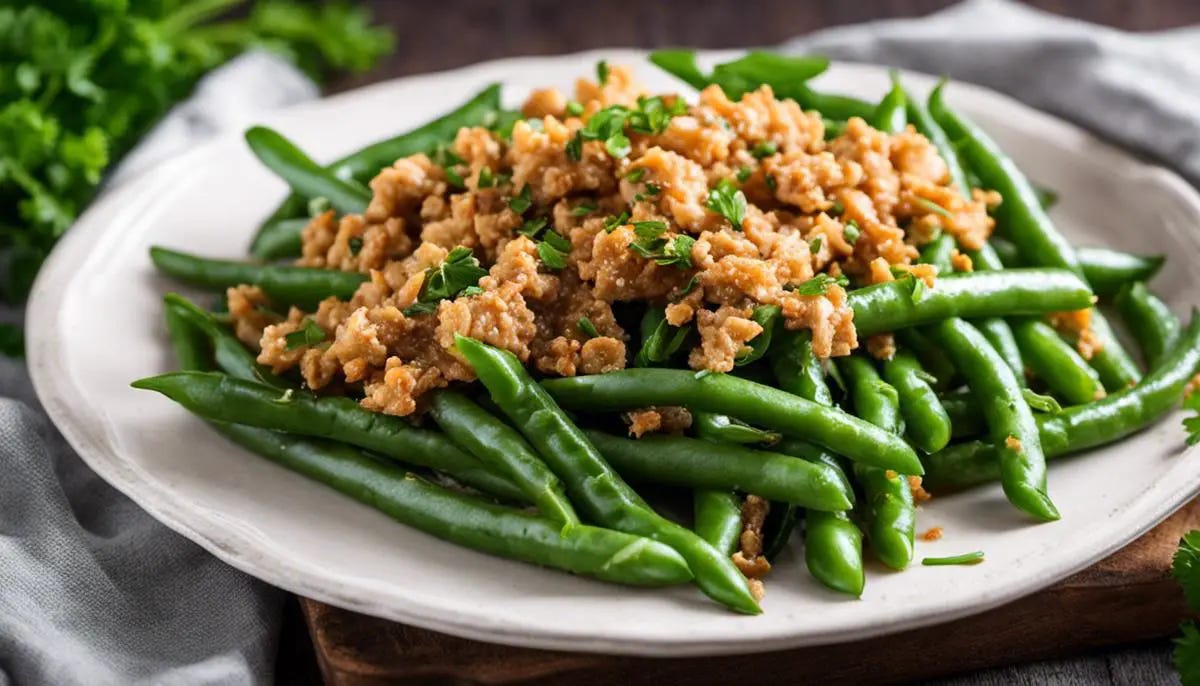 does kfc have green beans