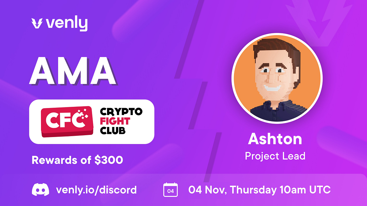 AMA Recap: Venly x Crypto Fight Club | by VenlyEditorial | Venly