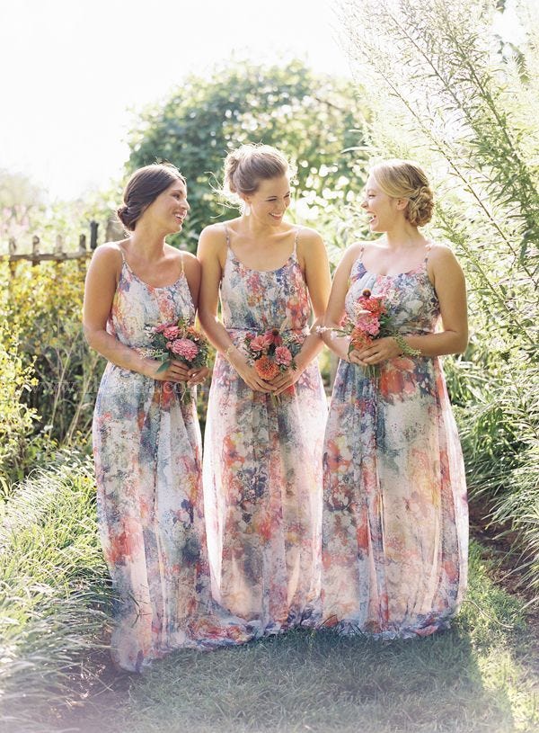 Top 4 long beautiful bridesmaid dresses for girls on the wedding party | by  emmily
