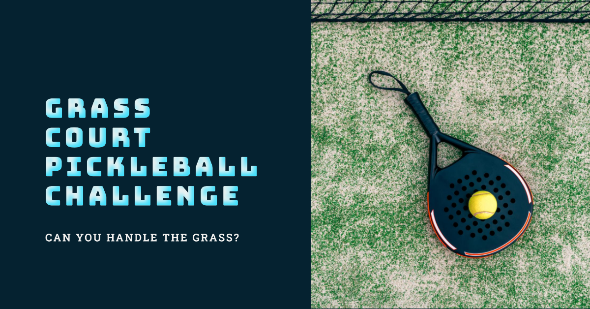 Dynamic Can You Play Pickleball On Grass Scene Concept Dynamic Can You Play Pickleball On Grass Scene Concept