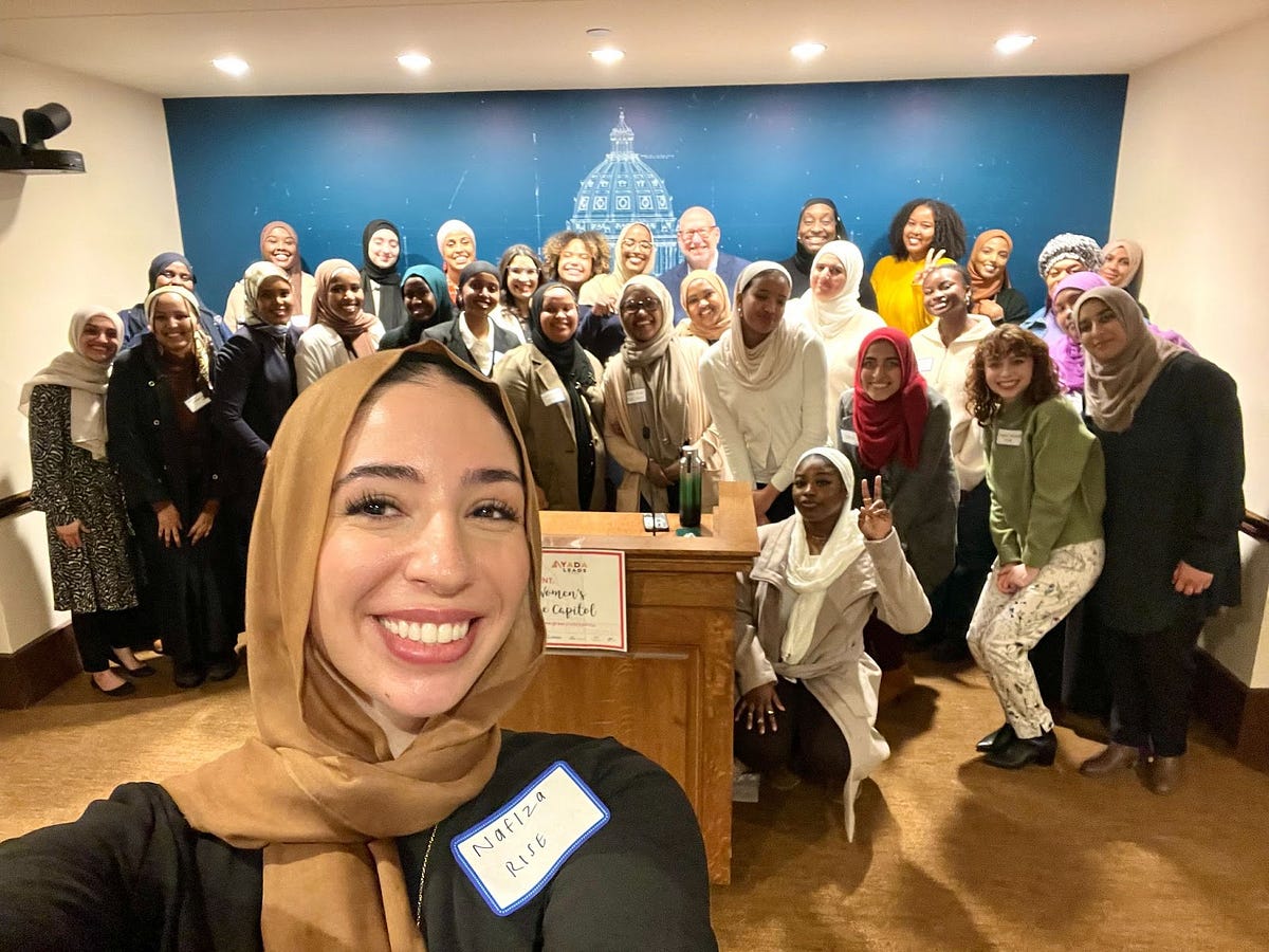 Muslim Women Rally at Minnesota State Capitol for Health and Equality