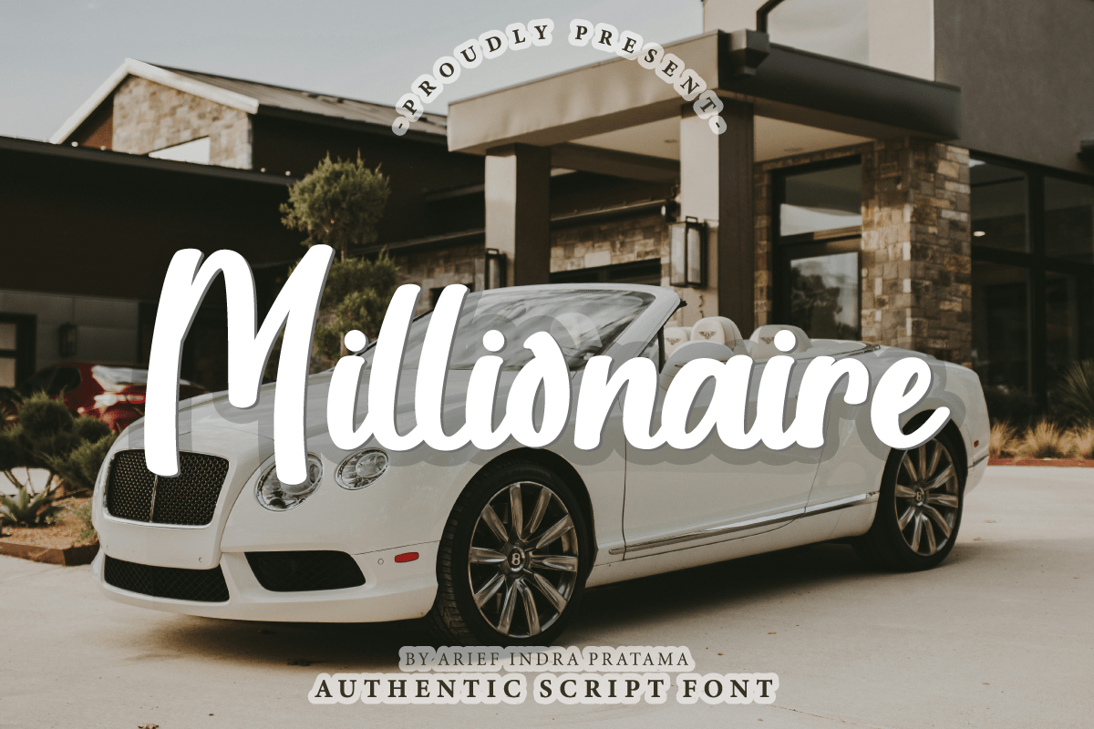 Millionaire Font - Sophiasovereign - Medium