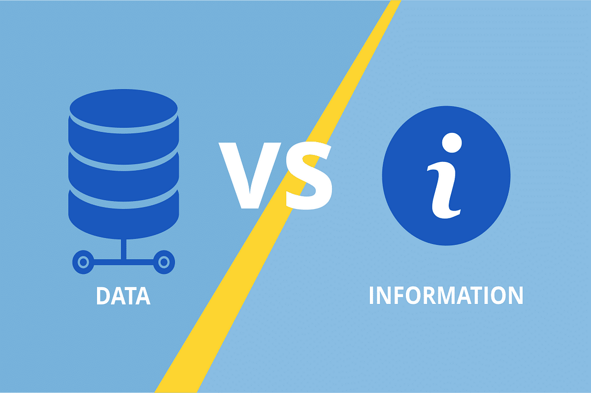 Data กับ Information ต่างกันยังไง? - Churalak Phonthongwichit - Medium