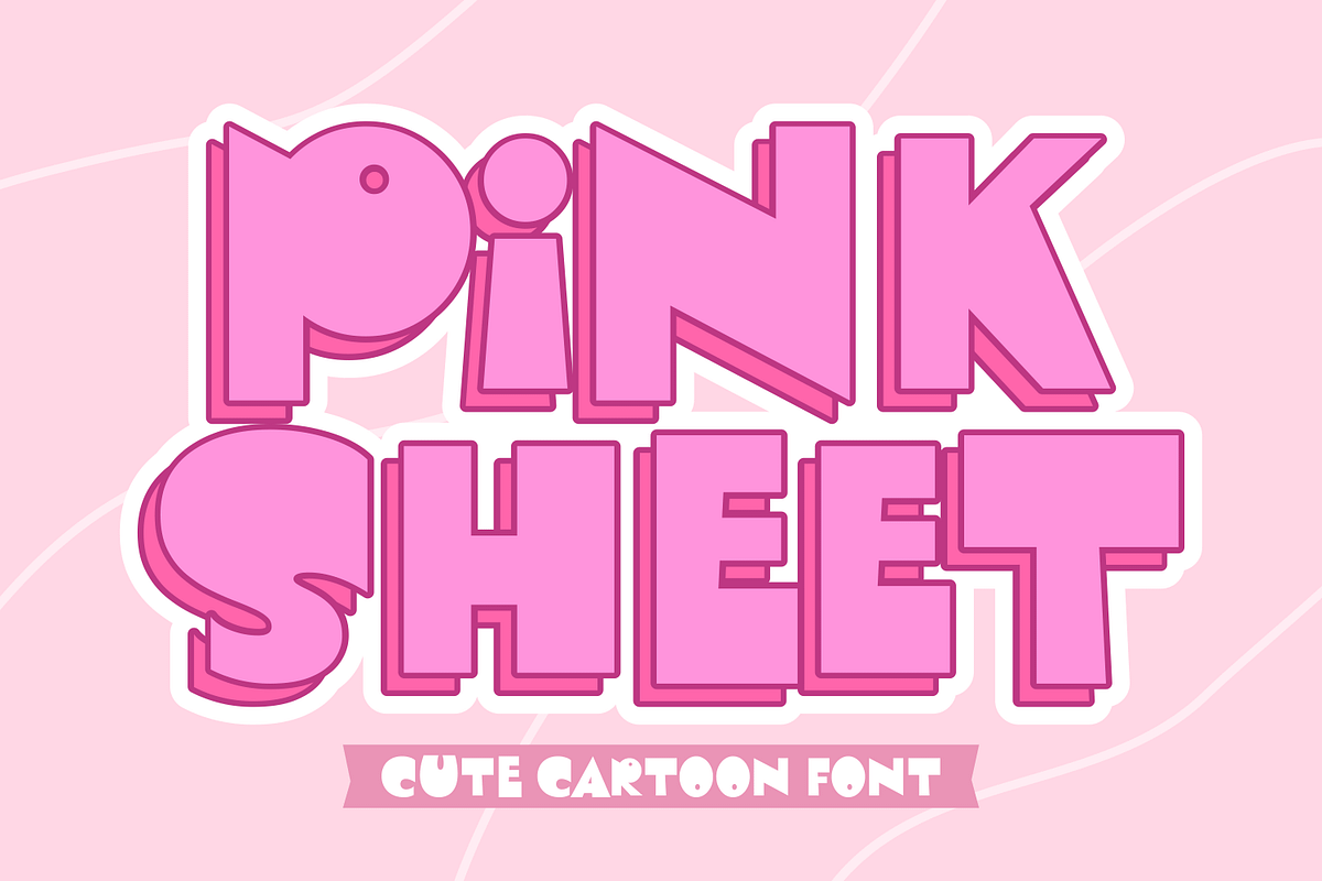 Pink Sheet Font | by Andytest | Mar, 2024 | Medium