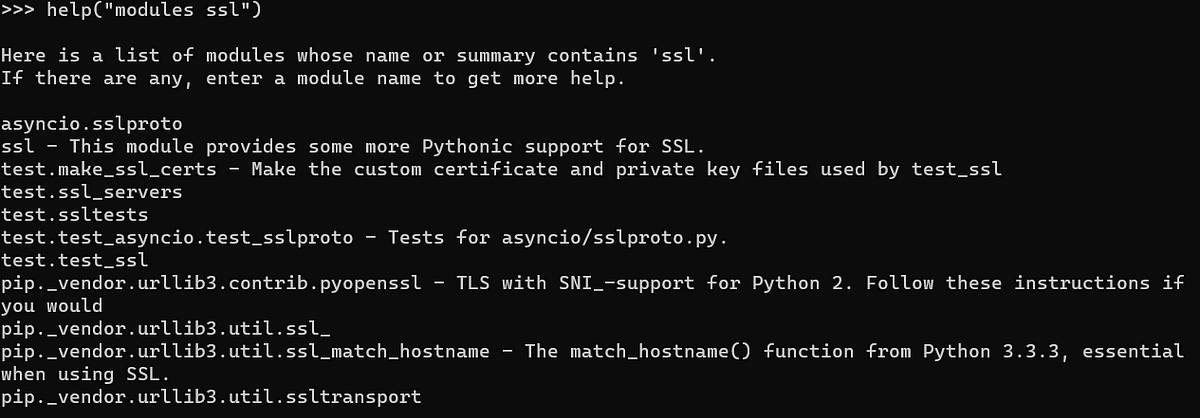 CentOs7: ssl module in Python is not available | by Ted James | Dec, 2023 |  Medium