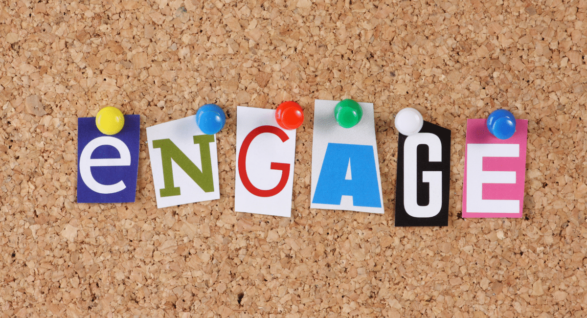 To be engaged in