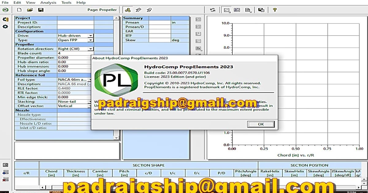 HydroComp PropElements 2023 PREMIUM LICENSED