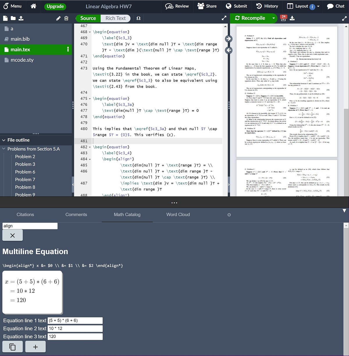 Interactive LaTeX GUI / Rafflesia Part 3 | by Nick Felker | Medium