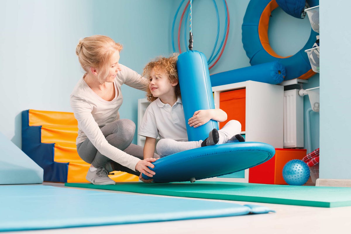 What are some components of pediatric rehab?