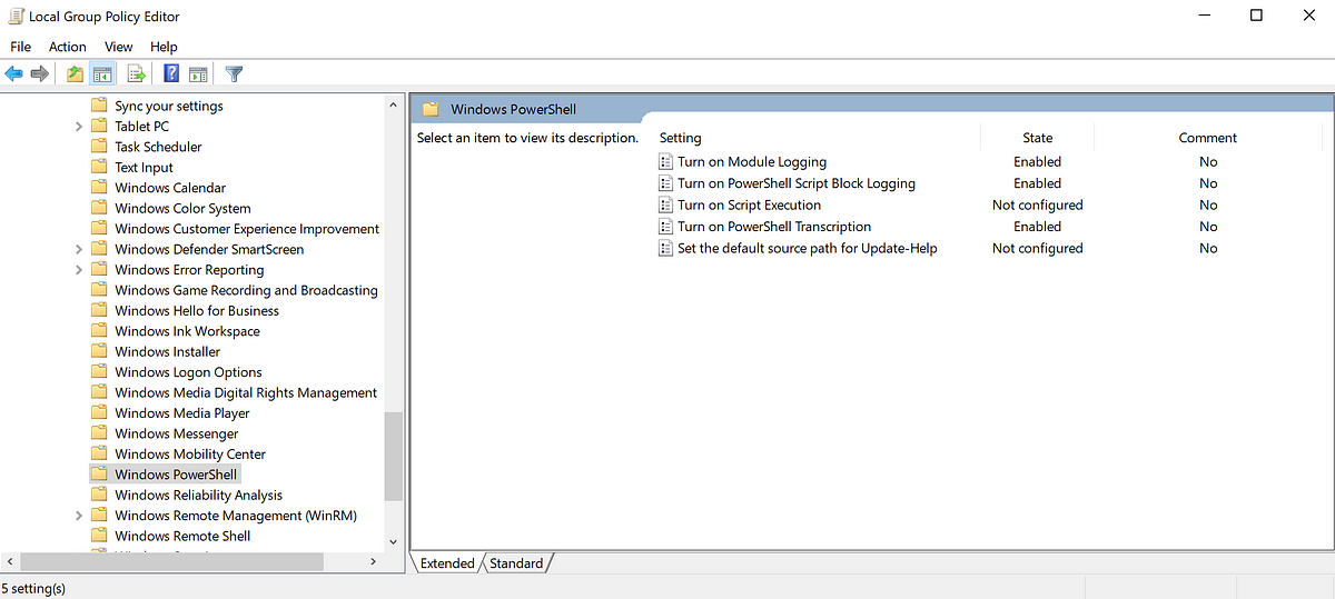 PowerShell Logging. To configure different parts of… | by pinku ...
