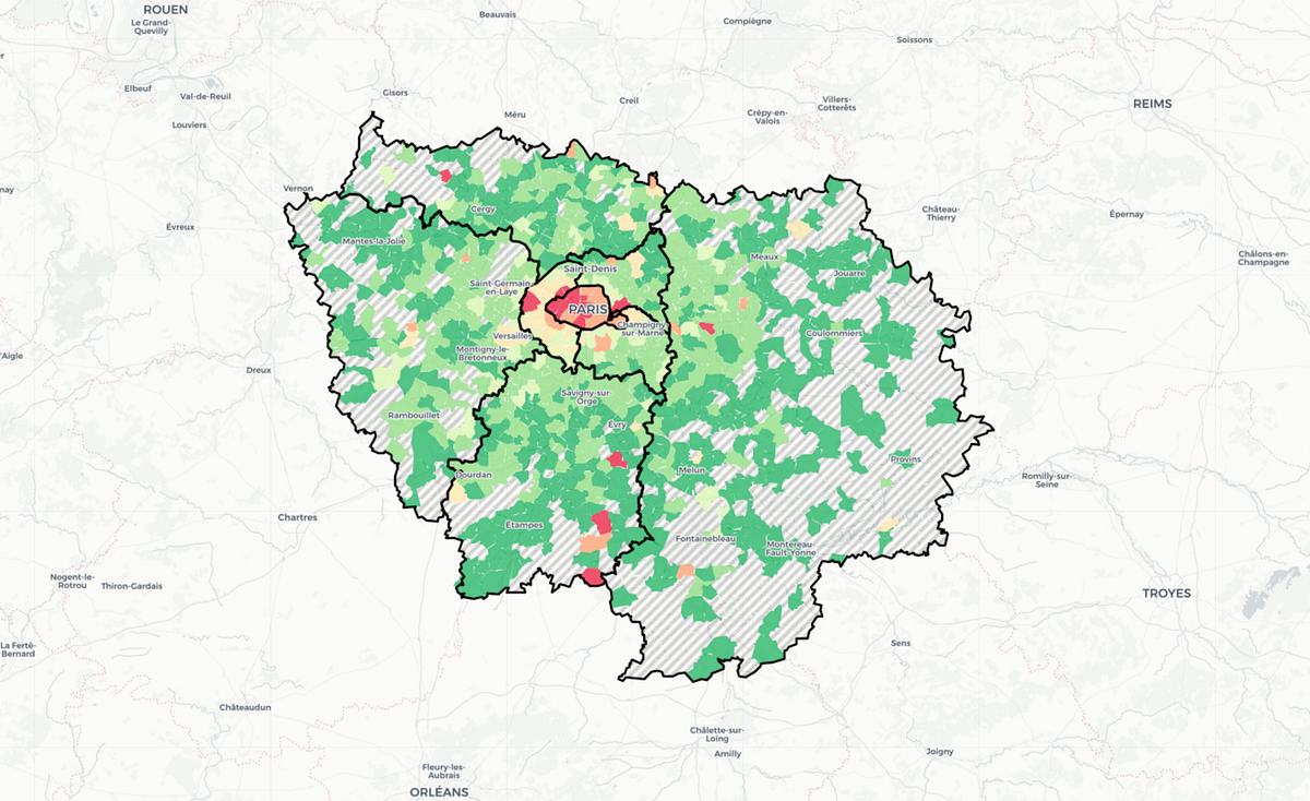 Cartographie de Données Géographiques avec Python et Folium | by Kezhan ...