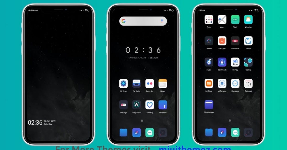 Dark iOS Theme for MIUI | MIUI 10 iOS Theme | by Rohit Singh Chouhan |  Medium