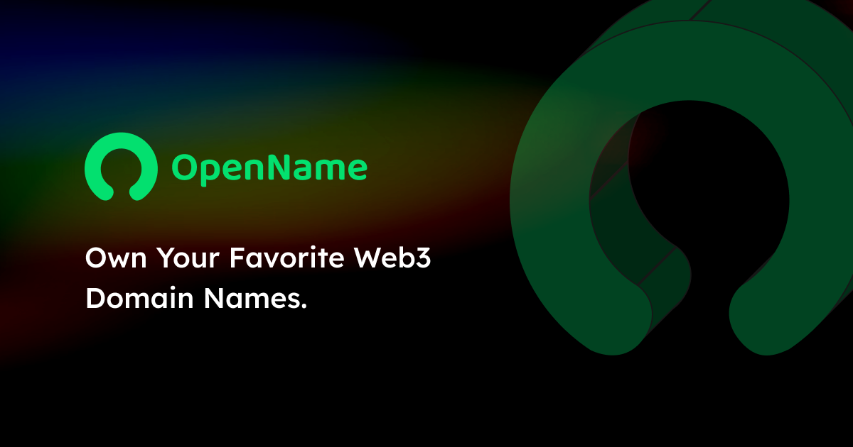 Introducing OpenName: Your Omni Chain Name Service | by OpenName ...