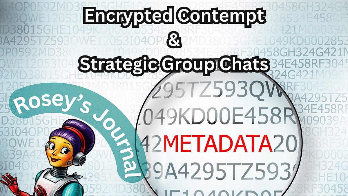 Encrypted Contempt & Strategic Group Chats | by MoonLion's AI Media ...