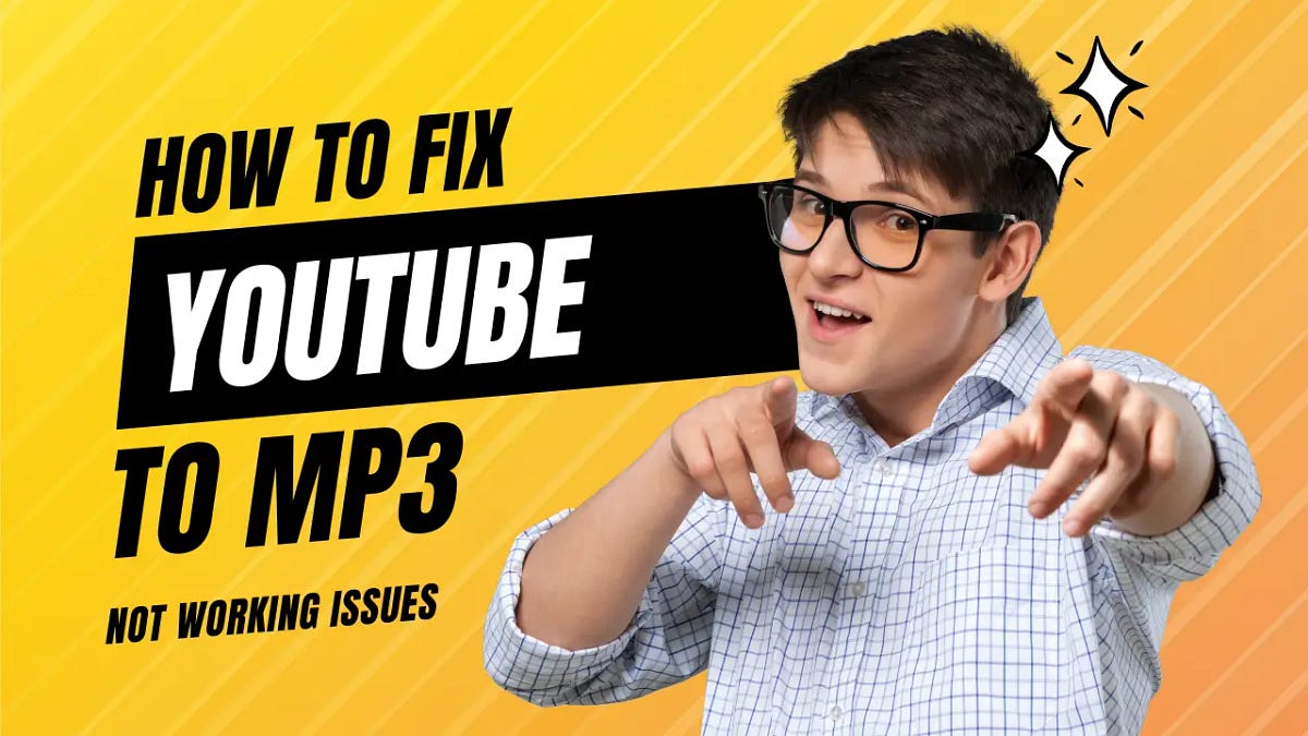How to Fix YouTube to MP3 Not Working Issues by Mohammed El jaoui