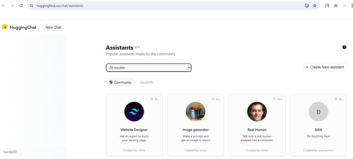 Createyour Own Custom Ai Assistant With Hugging Face A Step By Step Guide 🤖 By Hardik Kawale 7772