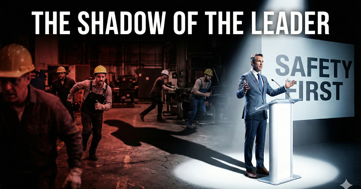 The Shadow of the Leader: Why Your “Safety First” Speech Is Destroying Your Credibility