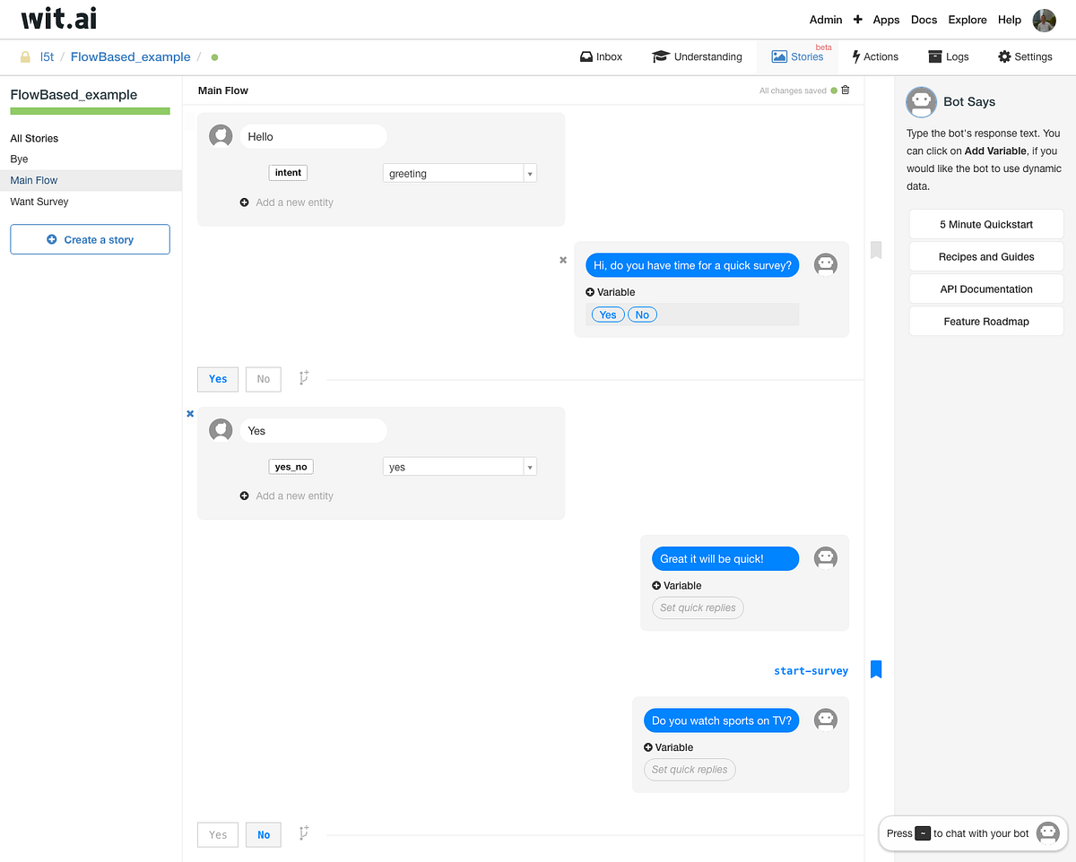 Releasing Bot Engine v1 | by The Wit.ai Team | Wit.ai | Medium