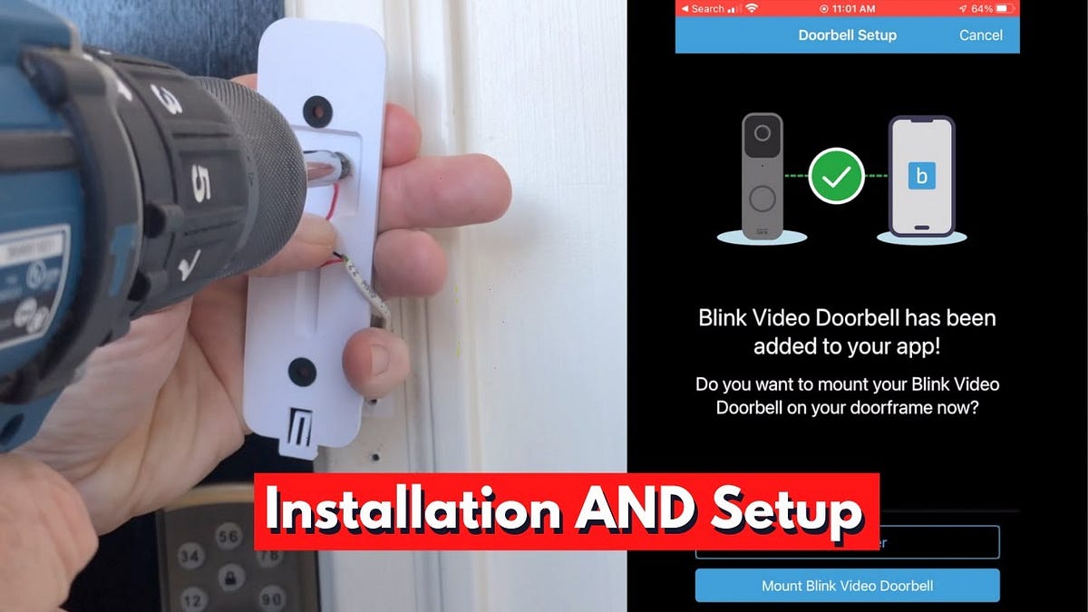 How to Install Blink Doorbell StepbyStep Guide by Chris Velazco