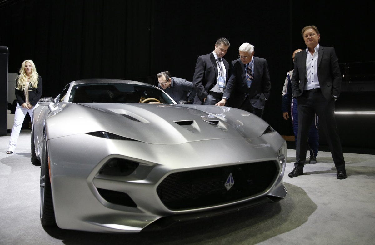 Henrik fisker electric car deals