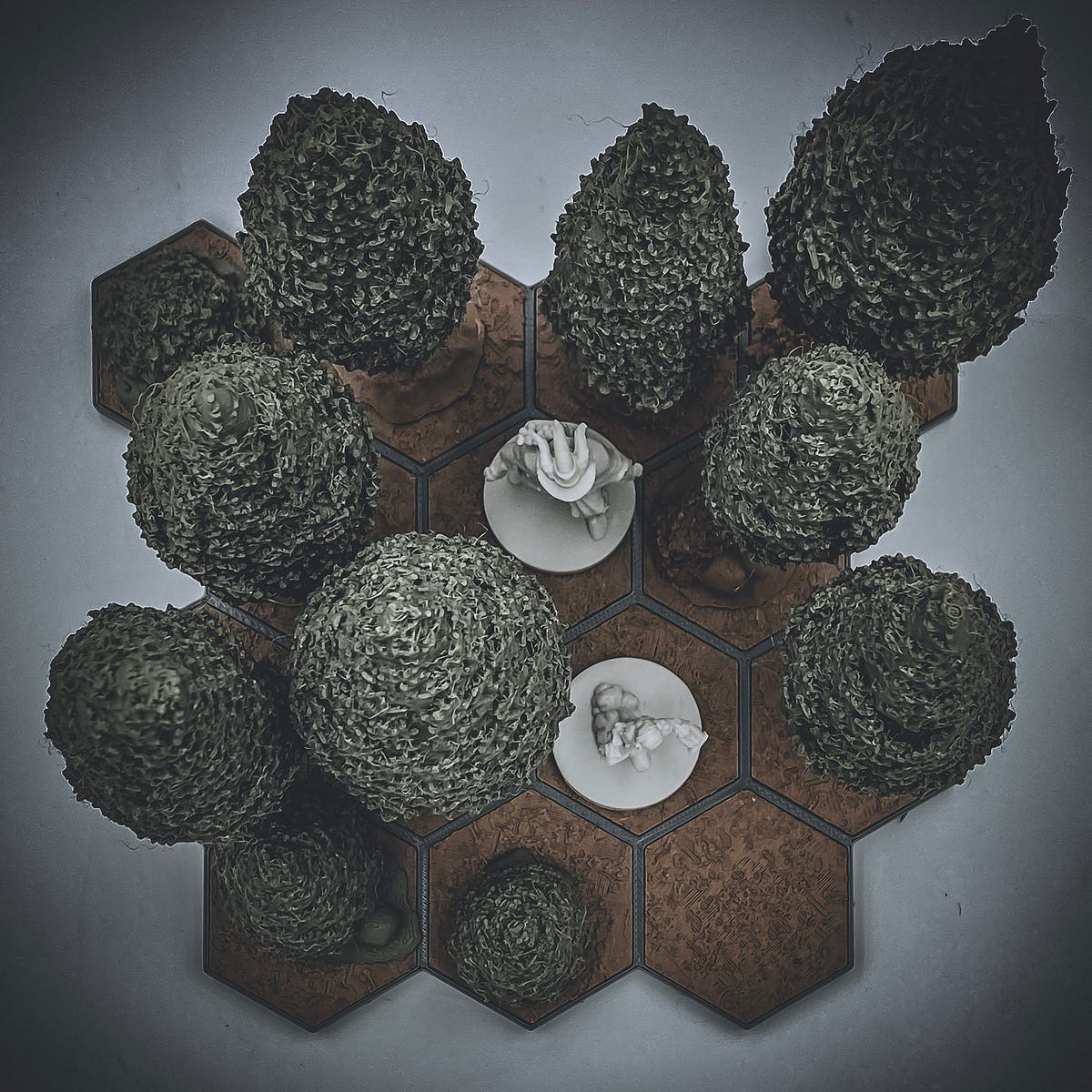 🌲 Elevate your D&amp;D sessions with our Dual-Color 3D Printed Trees ...